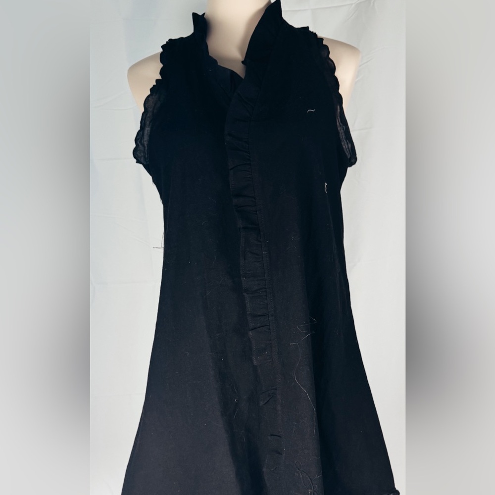 Elegant Black Sleeveless Top